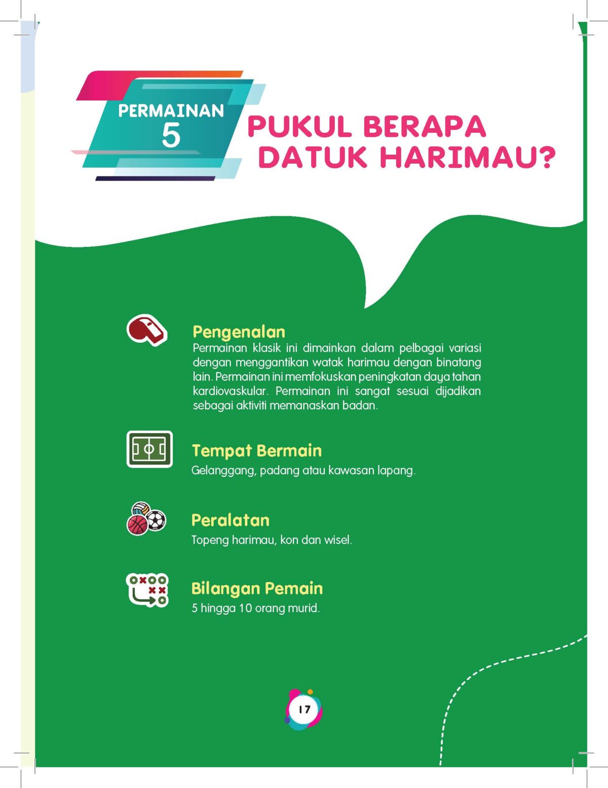 SIRI SOKONGAN PENDIDIKAN JASMANI: PERMAINAN KECIL TAHAP 2 - Image 4